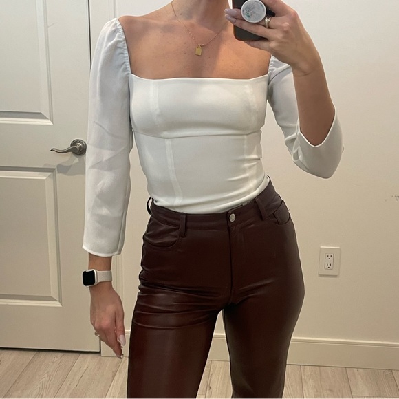 Wilfred Square Neck Blouse - Picture 8 of 16